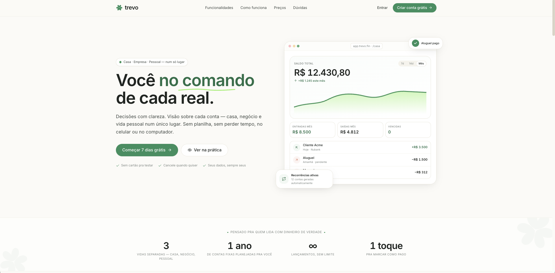 Home do Trevo